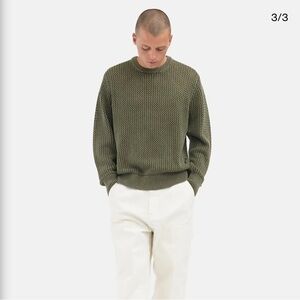 Stussy Olive Crewneck Sweater
